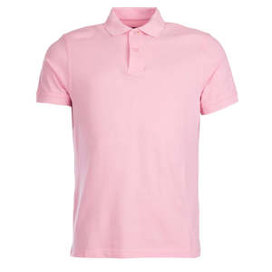 Camisetas Polo Personalizadas 100% Algodón para Hombre, Bordadas, Corte Holgado, para Golf, con Patrón Sólido, Tejido de Punto, para Impresión - Product Image 1