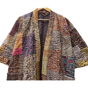 Kimono de seda con estampado de Patola India Vintage para mujer, Vestido largo de playa con cierre de cintura elástica para verano, bata de dormir, regalos - Product Image 4