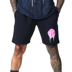 Custom Print Logo Summer Breathable 2-Piece Cotton Streetwear <b>Shirt</b> and Shorts Set for <b>Men</b> - Product Image 5
