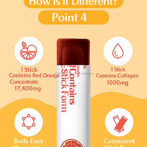 เจลลี่ความงามรสส้มโอ15แท่งพร้อมคอลลาเจนทะเลไฮโดรไลซ์และเปปไทด์ - Product Image 2