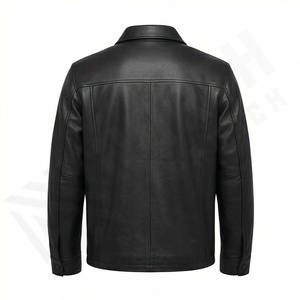 Chaqueta de Motociclista de Cuero Genuino para Hombre de la Mejor Calidad, Nueva Colección de Invierno, Chaquetas de Motocicleta con Protecciones Desmontables Personalizadas - Product Image 2