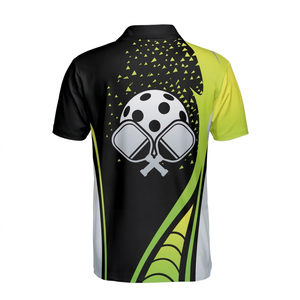 Camiseta de Pickleball Personalizada de Spandex/Poliéster, Manga Corta, Tejido Deportivo, Absorbente de Humedad, Ecológica, Digital - Product Image 6