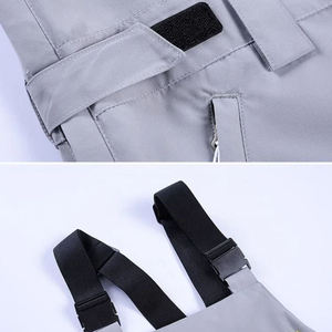 Professional Waterproof Ski Bib Pants Women Men Snowboard <b>Overalls</b> Insulated <b>Winter</b> Outdoor Sports Snow Trousers Color Block - Product Image 3