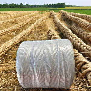 Nouvelle ficelle en polypropylène (PP) 100 % plastique, 1000 mètres par kilo, rouleau de ficelle, ficelle agricole pour la culture de tomates et de piments, ficelle pour presse à balles - Product Image 1