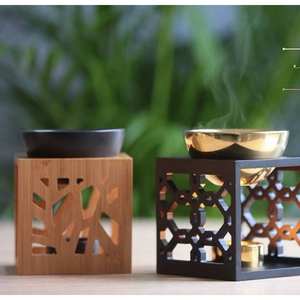 Quemador de Incienso de Madera Artesanal Premium y Difusor de Aromaterapia, Porta Incienso de Madera Duradero - Product Image 2