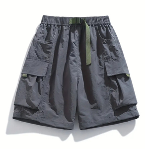 High Quality Custom Men's Summer Worsted Camouflage Cargo Shorts Elastic Waist Breathable Anti-Wrinkle Eco-Friendly Quick Dry - Product Image 1