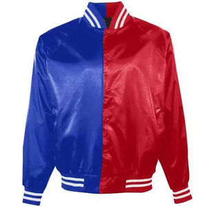 Vestes de baseball universitaires pour hommes en coton, personnalisables, de nombreuses couleurs, prix de gros abordable - Product Image 1