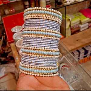 Low Moq Churi Bangles Sets for <b>Girls</b> Elegant Style Indian Handcrafted Churiyan Bangles Jewelry Women Available at Cheap Price - Product Image 5