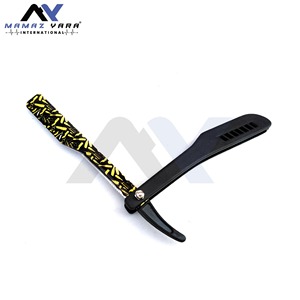 Navaja de Afeitar Profesional de Acero Inoxidable con Bloqueo Deslizante, Plegable, de Una Sola Hoja, para Afeitado Clásico en Húmedo - Product Image 6