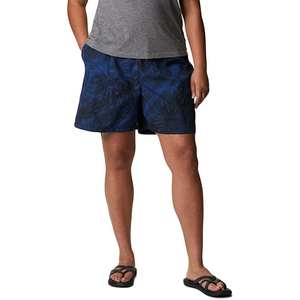 Shorts de Poliéster con Volantes y Borlas Altas para Mujer, Estampado Verde Claro, Versátiles, Moda Primavera-Verano 2026 - Product Image 3