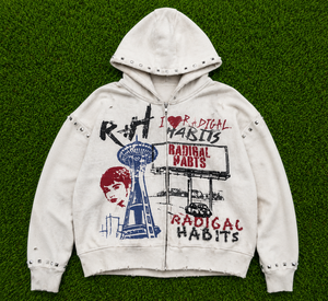 Sweat à capuche zippé personnalisé en molleton 100 % coton épais, coupe classique, couleur unie, imprimé sur le devant, pour l'hiver, fabrication OEM ODM - Product Image 1