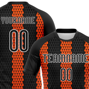 Maillot de volley-ball OEM personnalisé par sublimation, tenue d'équipe respirante avec tissu premium et design graphique - Product Image 4