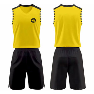 Shorts de basket-ball confortables pour hommes, grande taille, manches courtes, vêtements de sport d'extérieur, uniforme de basket-ball à vendre - Product Image 1