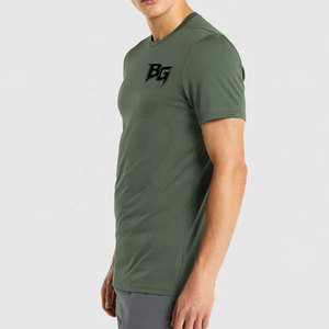 T-shirts de sport pour hommes en maille de qualité supérieure à séchage rapide, avec matière extensible dans quatre directions et sensation légère - Product Image 3