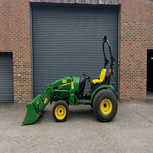 Tracteur miniature John Deeree 4 roues motrices 25 CV avec moteur diesel, transmission par engrenages, haute productivité, tracteur de jardin, garantie de 2 ans - Product Image 6