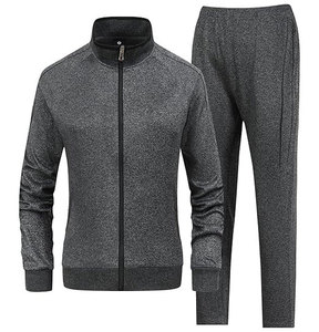 Ensemble de survêtement pour femme de qualité supérieure, confortable, fin, respirant, hautement élastique, léger, avec logo personnalisé, fermeture éclair, design tendance - Product Image 1