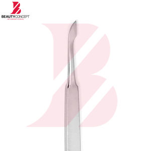 Pousse-cuticules double face en acier inoxydable, durable et antidérapant ; Nettoyeur d'ongles en forme de cuillère avec pousse-cuticules - Product Image 6