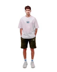 Venta al por mayor 100% algodón hombres camiseta de alta calidad Drop Shoulder Essentials Boxy Heavyweight 300 GSM impresión de pantalla de gran tamaño - Product Image 4