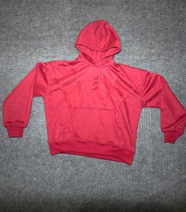 Sweat-shirt à capuche pour homme sur mesure de qualité supérieure, avec poche avant, style streetwear décontracté - Product Image 3