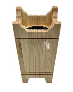 Soporte Difusor de Incienso de Madera de Pino con Inserto Metálico para Aceites Esenciales, Caja Quemadora de Aromaterapia para Uso Religioso, en el Hogar y Spa - Product Image 3