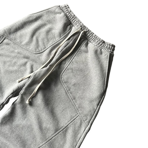 Oversized Straight Plus Size Drawstring Mid Waist Sporty Sweatpants 200g <b>Spandex</b>/Polyester Fleece Thick Loose Fit Jogger <b>Pants</b> - Product Image 5