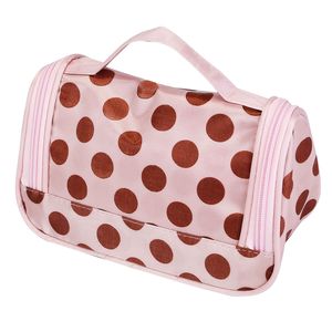 Borsa da Viaggio Portatile per Trucchi da Donna con Specchio Cosmetico Impermeabile, Organizer per Articoli da Toilette per Appuntamenti - Product Image 1