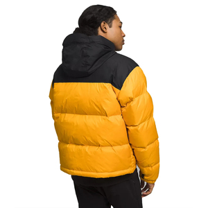 Chaqueta Acolchada Azul para Hombre, con Capucha, Cortavientos, Informal, para Invierno, Corte Regular, Relleno de Poliéster, Forro Polar, Exterior de Poliéster/Nailon - Product Image 3