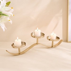 Top-Rated Modern Luxury Golden <b>Wire</b> Nest Candlestick Holder Handcrafted Metal Iron Gold Finish Home Decor Glass Lid Customized - Product Image 6