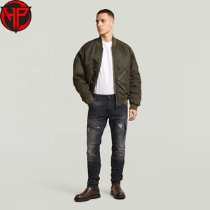 Jean moto homme en denim délavé, déchiré, coupe slim, respirant, séchage rapide, style cargo, pour la conduite et le quotidien - Product Image 3