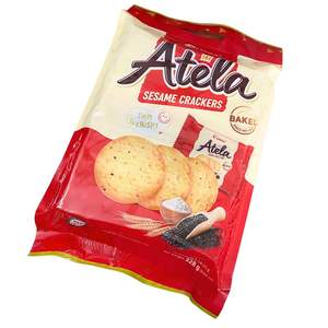 <b>Super</b> thin Sweet Sesame <b>Seed</b> Crispy Crackers 228G Sachet Bag - Product Image 1