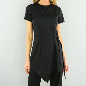 Uniforme de Trabajo Transpirable Personalizable con Logotipo para Peluquería, Uniforme de Belleza para SPA, Túnica de Salón, Conjunto de Pantalón y Blusa para Esteticista - Product Image 4