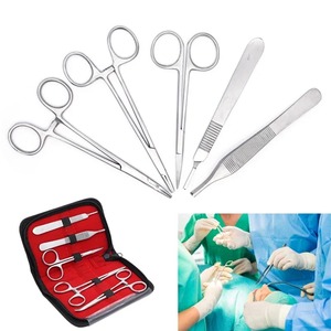 Oral Suture Set Medical Stencils Surgical Practice Training <b>Kit</b> Skin Training <b>Model</b> Tool Educational Teaching - Product Image 1