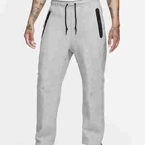Pantalon de survêtement classique décontracté pour homme avec intérieur en molleton doux, taille ajustable par cordon de serrage, poignets élastiques, coutures durables - Product Image 1