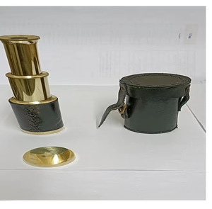 Telescopio de latón antiguo de 6 pulgadas de alta calidad, diseño de ancla, caja de madera, acabado Chapado en cobre, binoculares de Material metálico - Product Image 2