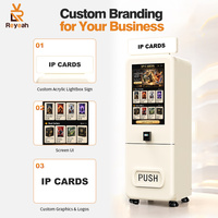 Distributeur automatique de cartes TCG personnalisé, avec graphismes de cabinet OEM/ODM, signalétique LED et gestion cloud pour les marques de détail