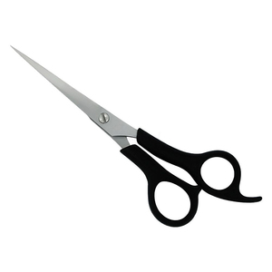 Hair Styling Tools Long & Short Handle Ergonomic Barber <b>Scissors</b> Stainless Steel Sharp Straight Blade Non Slip Barber <b>Scissor</b> - Product Image 6