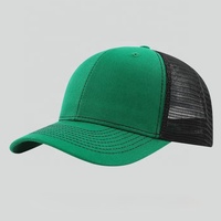 Gorras Trucker de Alta Calidad, 80% Poliéster, 20% Algodón, 6 Paneles, Corona Alta, Cierre a Presión, Visera Curva, Malla, Estilo Casual Hip Hop, para Hombres y Mujeres