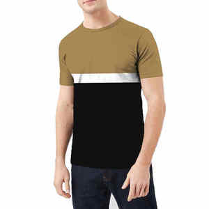 Camisetas Premium para Hombre, de Verano, Manga Corta, Cuello Redondo, Estilo Casual, Estampadas, Ajustadas, Mezcla de Algodón y Fibra de Bambú, Ecológicas, Venta al Por Mayor - Product Image 1