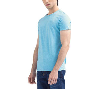 ผู้ผลิตเสื้อ OEM แบบกำหนดเอง ผ้าฝ้าย 100% คอปกสองสี เสื้อยืดแขนสั้นผู้ชาย คอกลม ทรงปกติ ระบายอากาศได้ดี แห้งเร็ว - Product Image 6