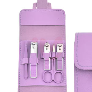 Kit de manucure et pédicure de luxe en acier inoxydable, ensemble de soins des ongles, coupe-ongles, pince à cuticules, boîte à outils professionnelle pour les ongles - Product Image 2