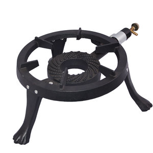 Estufa de gas comercial C01, quemador de gas individual de hierro fundido, cocina portátil, cocina de gas de fuego fuerte, fuego alto - Product Image 1