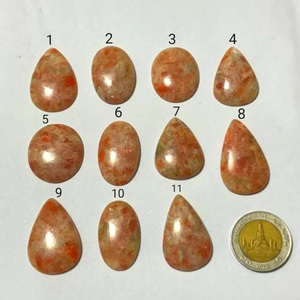 Pierre de soleil naturelle en vrac, cabochon, pour la fabrication de bijoux (pendentifs, bagues, bracelets), destiné aux métallistes et argentiers - Product Image 3