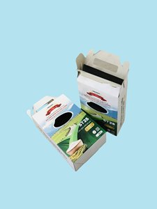 กล่องโฟลเดอร์กระดาษลูกฟูก 5 ชั้น รุ่น GS25 ดีไซน์หรูหรา ผลิตจากวัสดุรีไซเคิล คุณภาพสูง พรีเมียม สำหรับสินค้าพิเศษเฉพาะท้องถิ่น ผลิตจากเยื่อมะพร้าว - Product Image 4