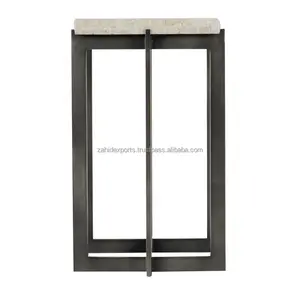 Zahid Exports Patio Metal Coffee <b>Table</b> Weather Resistant Outdoor Garden Furniture - Product Image 2