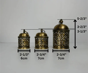 Reliable Manufacturer <b>Vintage</b> Iron Candle <b>Lantern</b> With Glass Panels For Tabletop Home Decor Garden Events And Romantic Evening - Product Image 6