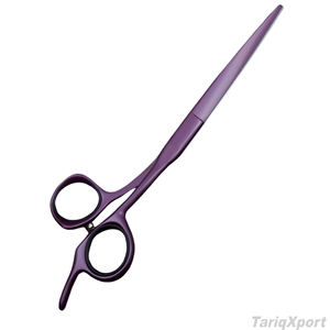 Ciseaux de barbier professionnels en acier inoxydable, couleur unique, vente en gros, tranchants, pour la coupe de cheveux, logo personnalisé, pour salon de coiffure - Product Image 5