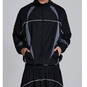 Men's Rain <b>Jacket</b> <b>Waterproof</b> Windbreaker <b>Lightweight</b> Reflective Packable for <b>Golf</b> Hiking Travel - Product Image 3