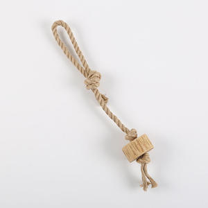 Fabricante de Juguetes de Cuerda de Yute para Perros al por Mayor – Juguete Masticable Duradero de Fibra Natural para Mascotas, para Entrenamiento, Juego de Arrastre y Cuidado Dental - Product Image 1