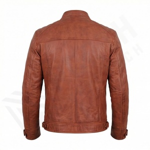 Chaqueta de Motociclista de Cuero Genuino para Hombre de la Mejor Calidad, Nueva Colección de Invierno, Chaquetas de Motocicleta con Protecciones Desmontables Personalizadas - Product Image 2