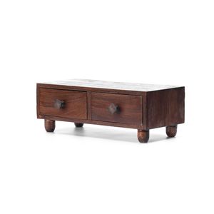 NONO Mini coffre en bois élégant de qualité organisant de petits objets Solution de stockage multifonctionnelle Japandi pour l'emballage de bijoux - Product Image 6